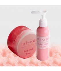 Set of Body Lotion & Scrub Celeste